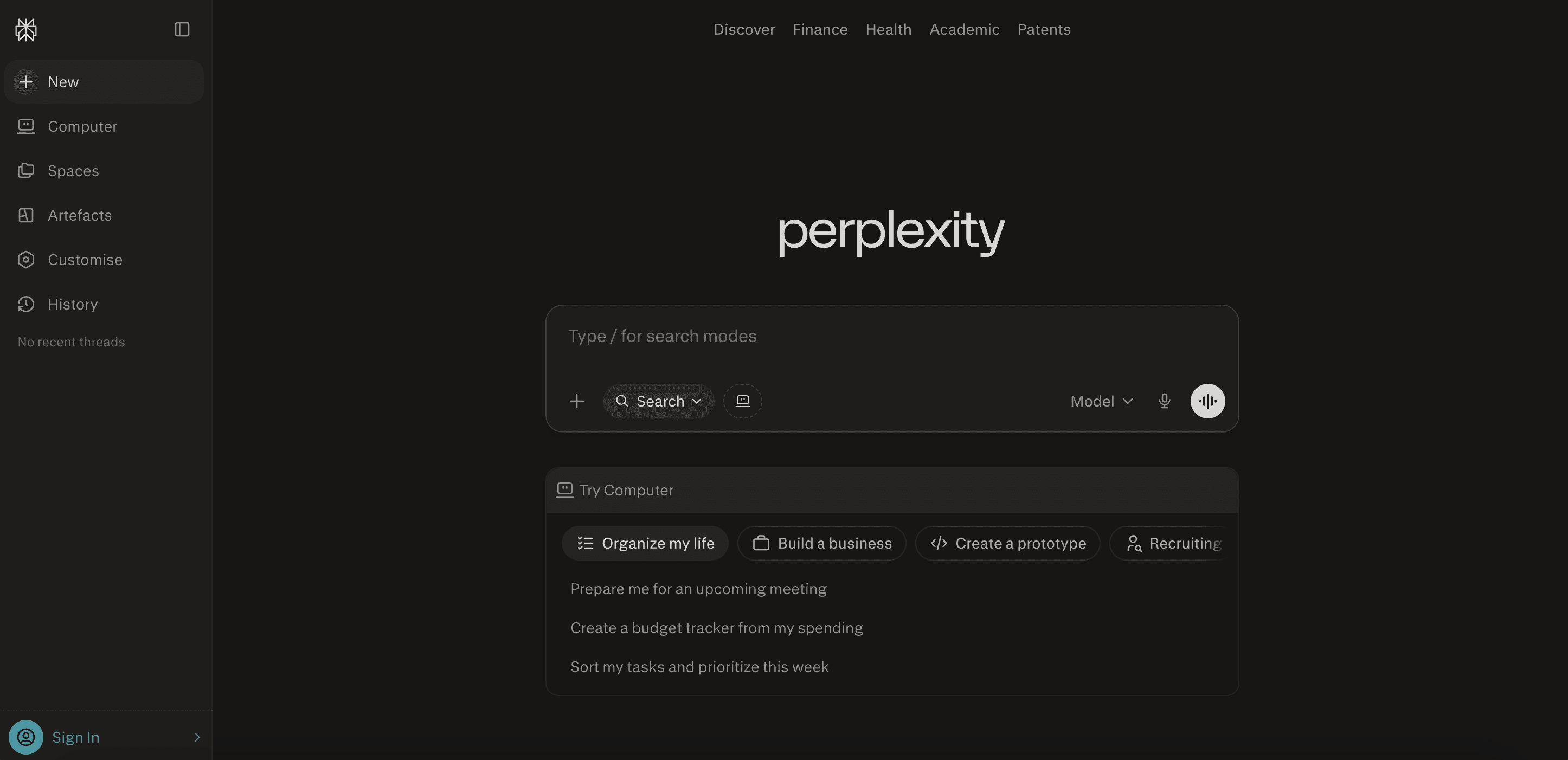 Perplexity AI - AI-Powered Search Engine
